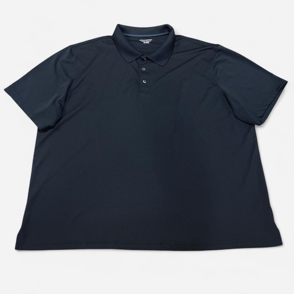Amazon Essentials Black Short Sleeve Polo Shirt XXL